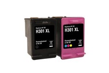 Ink For HP Deskjet 1000C Printer 301XL Black & Colour cartridges Compatible