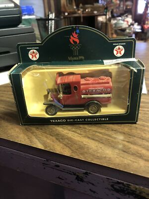 Days Gone By Texaco Tank Truck proud sponsor of Atlanta Olympic s diecast truck