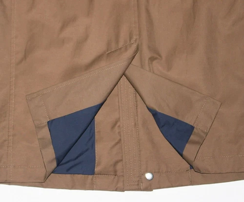 NWOT Luciano Barbera Jacket LARGE L 46 EU 56 Brown Cotton Nylon Car Coat $1695 image 9