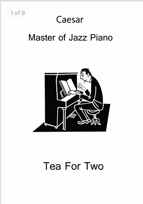 ''Tea For Two'' von Caesar Noten