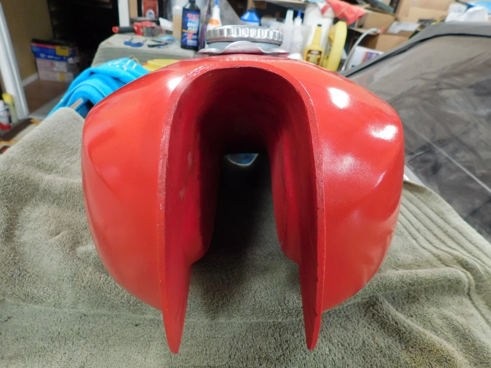 PENTON KTM 100 125 175 250 400 FIBRA DE VIDRIO TANQUE GASOLINA De colección MX Enduro Foto 4 de 4