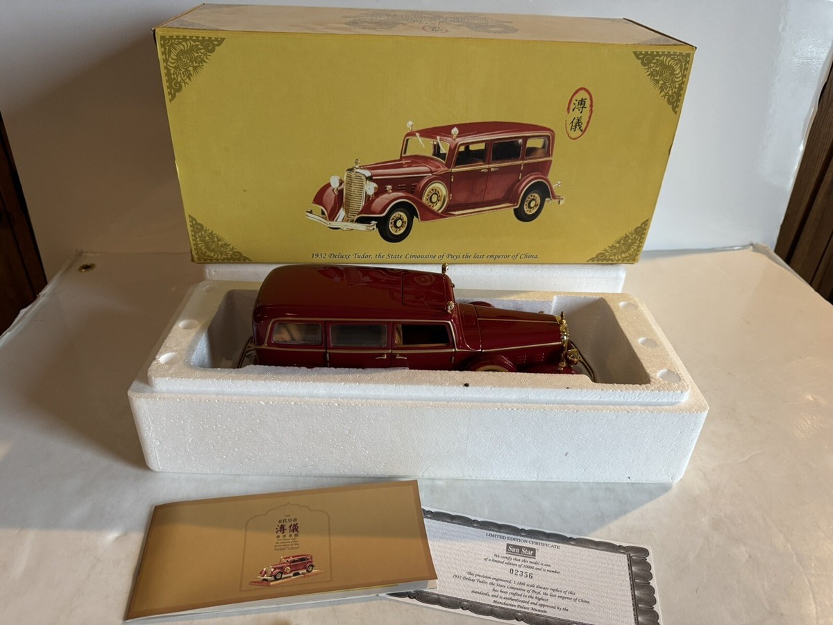Sun Star 1932 Deluxe Tudor State Limousine Puyi Last Emperor of