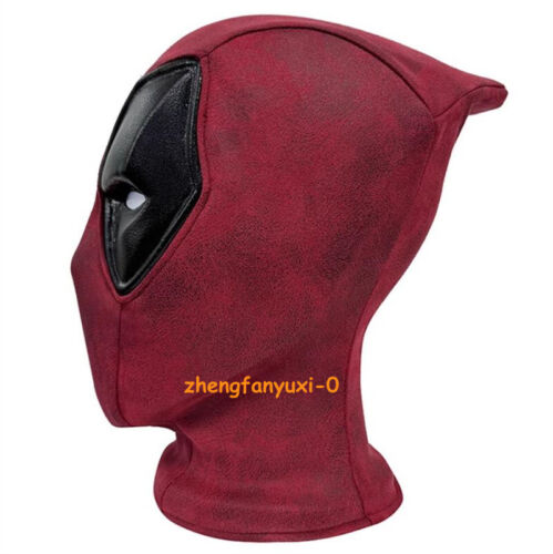 Higher Quality Deadpool Mask Cosplay Wade Wilson Red Mask Helmet Halloween US!! - Picture 12 of 23