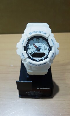 Vintage G-Shock G-100 Lucky Strike Gray-White Special Japan 