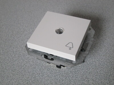 KOPP Taster beleuchtbar (Linse) ATHENIS HK07 rein-weiss UP Unterputz (Symbol )
