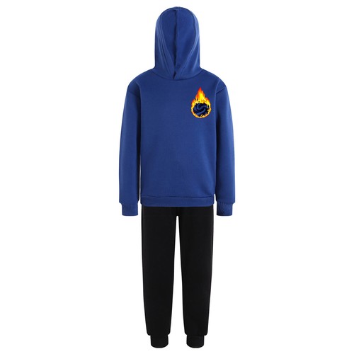 Kids Girls Boys Sportswear Cycling Tracksuit Long Sleeve Sport Suit Athletic - Picture 66 of 83
