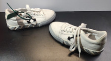 OFF-WHITE Low-top Sneakers EU 37 US 6.5 White Gray Shoes Vulcanized Sole