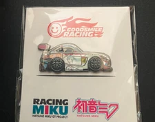GOOD SMILE RACING x LEEN CUSTOMS PIN GT300 Hatsune Miku LE1000 X2 (In Hand)