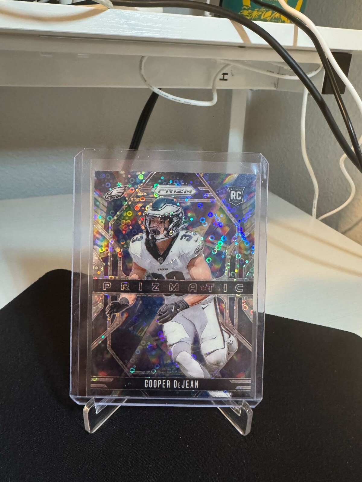 2024 Panini Prizm - Prizmatic Cooper DeJean #6 No Huddle Prizm (RC)