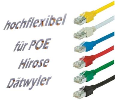flexibles Patchkabel Dätwyler 5502 flex Cat.5e Netzwerkkabel TM11 RJ45 Secker  