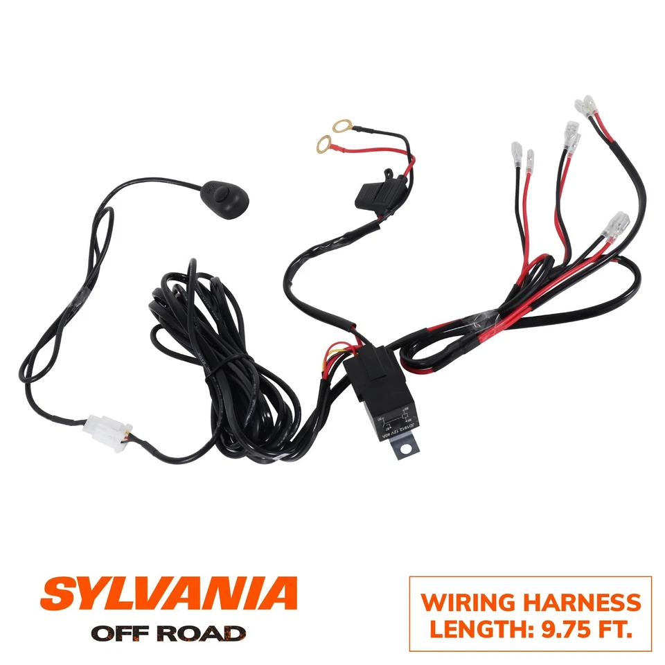 SYLVANIA Four Output LED Wiring Harness – Relay Switch for Off Road Lights - Image 2 of 4