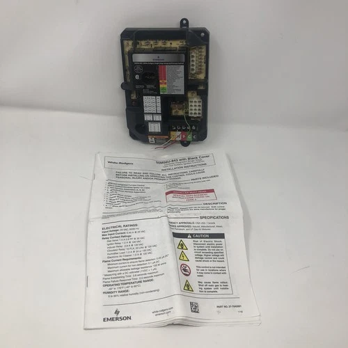 Emerson White-Rodgers 50M56U-843  50M56 Furnace Control Board W/ Instructions