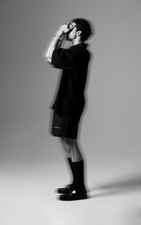 LUTI Scripture Printed Shorts / Black
