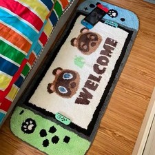 Animal Crossing Konsole Teppich 100cm - Gaming Merchandise Sammler Geschenk