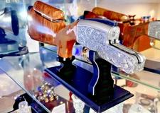 Silver Seitz Receiver & Stock Stand – Single & Double Barrel Models – Black