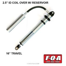 Foa 2.5 Coilover Shock W Reservoir 16 Inch Travel Fox King Ads