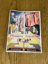 1951 Festival of Britain Battersea Pleasure Gardens Souvenir Guide
