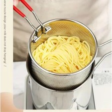Pour MINI Friteuse avec Corps en Acier Inoxydable 304 et Panier Maille