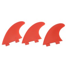 3Pcs Surfboard Fins Glass Fiber Thruster Fin Sets Surf Accessories For Longboard