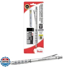 Pentel GraphGear 1000 Mechanical Pencil 0.5mm Premier Drafting Kit with 1 Pen
