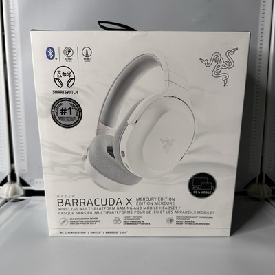 New Razer Barracuda X Mercury White RZ04-0443 Wireless Headset Multi-Platform