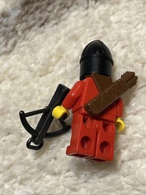 Lego 6059 Classic Castle Black Monarch VINTAGE Archer Crossbow Minifigure