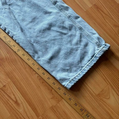 Vintage Y2K essential baggy wide legged denim cargo pants Size L! 30 relaxed!, Size L, $24.99 - Photo 6