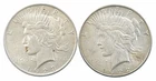 1923 & 1922-S & Peace Silver Dollar $1 Bullion Collection Lot *892
