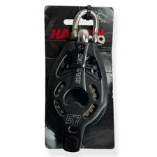 57mm Harken Black Magic Single Swivel Block with Becket 3216-Unused