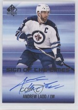 2015-16 SP Authentic Sign of the Times Andrew Ladd #SOTT-AL Auto f0l
