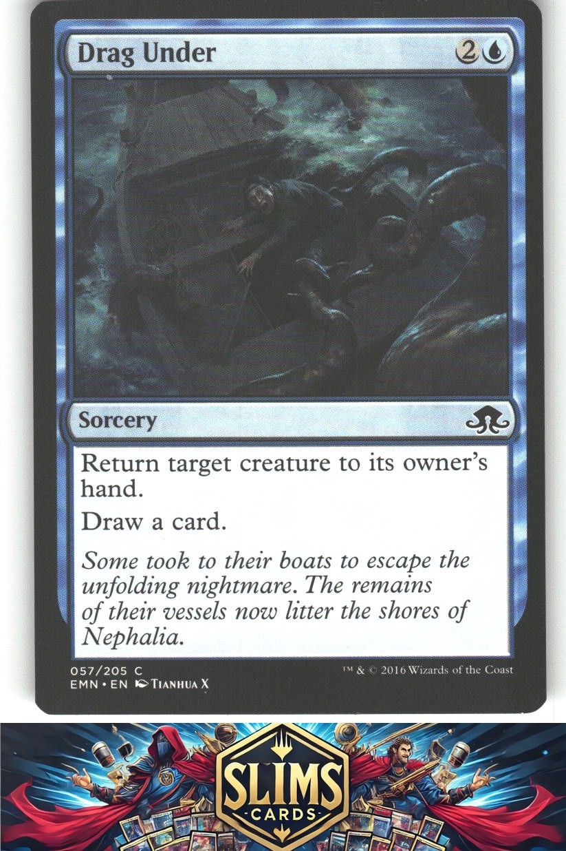 Drag Under - Eldritch Moon - MTG - Common - #57 - NM