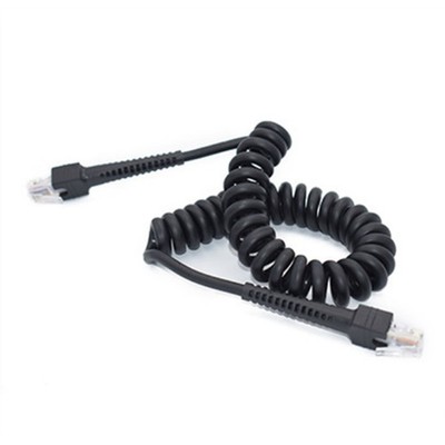 1000Mbps Ethernet Cable RJ45 Cat6 8P8C UTP Male to Male Stretched Coiled3329