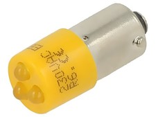18626232 Kontrollleuchte: LED T10 gelb Kunststoff 230VAC -20-60&deg;C CML INNOV