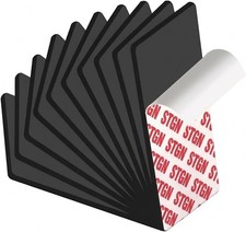 Magnetic Tape with 3M Strong Adhesive Backing,2x4" 10PCS,Flexible Self Adhesi...