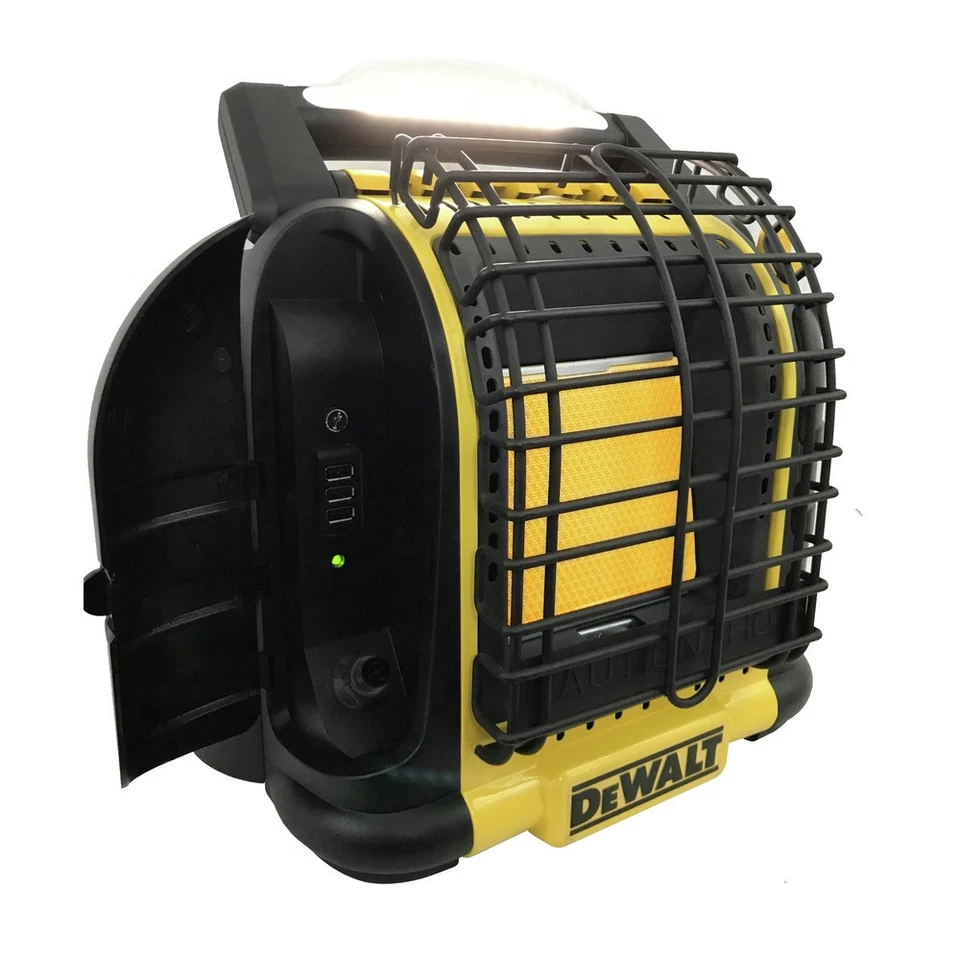 Calentador de propano inalámbrico DEWALT F332000 6.000/12.000 BTU (solo herramienta) nuevo Foto 2 de 2