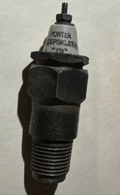 Vintage Auto Part: 1917 Porter Keeps Kleen #2  775  Spark Plug For Model T