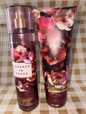 BATH AND BODY WORKS Covered In Roses Body Cream, And Fine Fragrance Mist