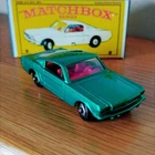 Matchbox Lesney No 8 Ford Mustang Fully Restored Rare One Off Car Excellent Look