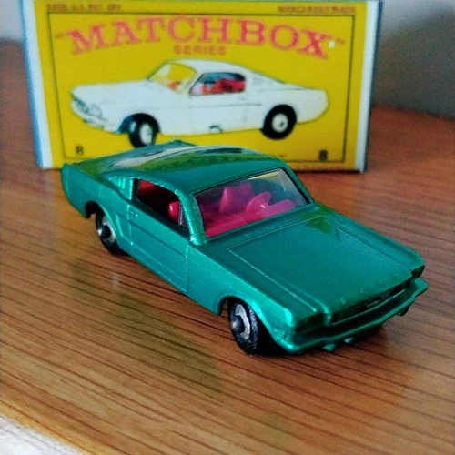 Matchbox Lesney No 8 Ford Mustang Fully Restored Rare One Off Car Excellent Look