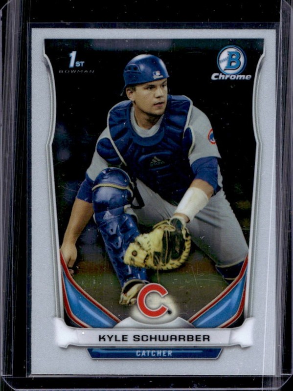 2014 Bowman Draft Kyle Schwarber 1st Prospect Chrome #CDP2 Cubs