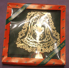 Vintage Brass Christmas Tree Top — photo 1