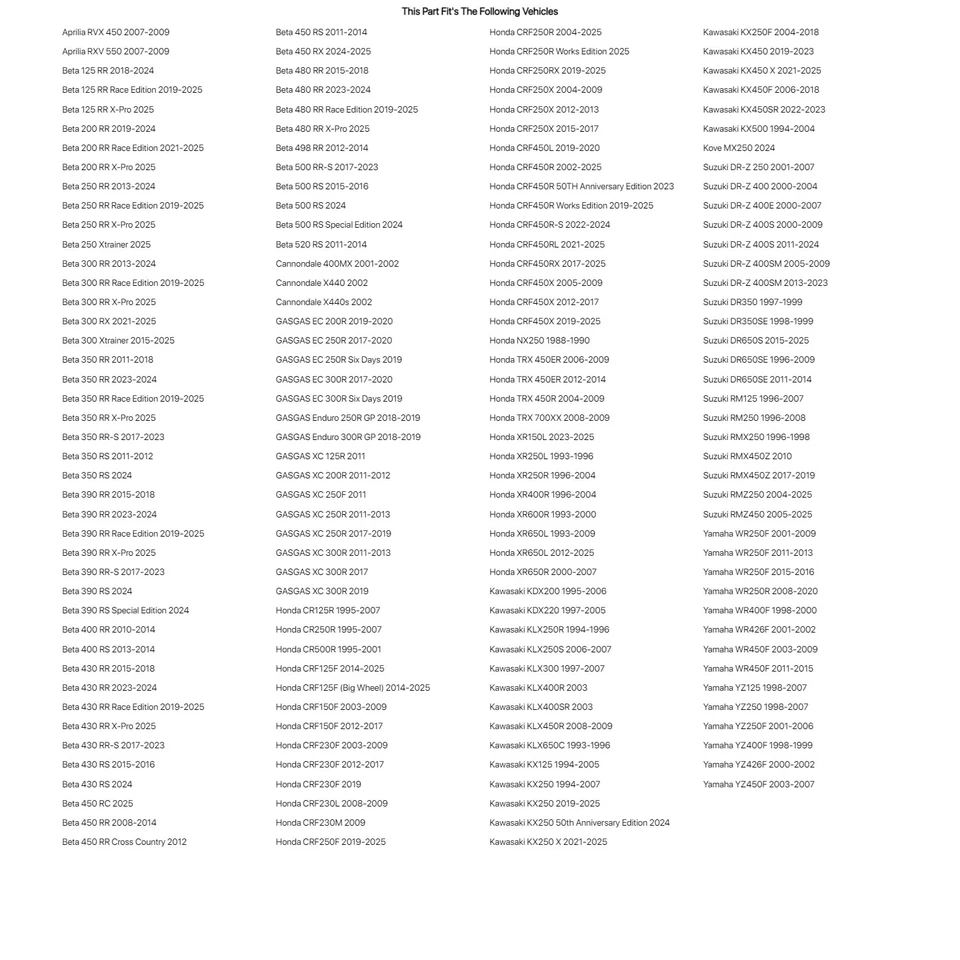 Pastilla de freno Tusk - Delantera de metal sinterizado para HONDA XR650R 2000-2007 Foto 2 de 4