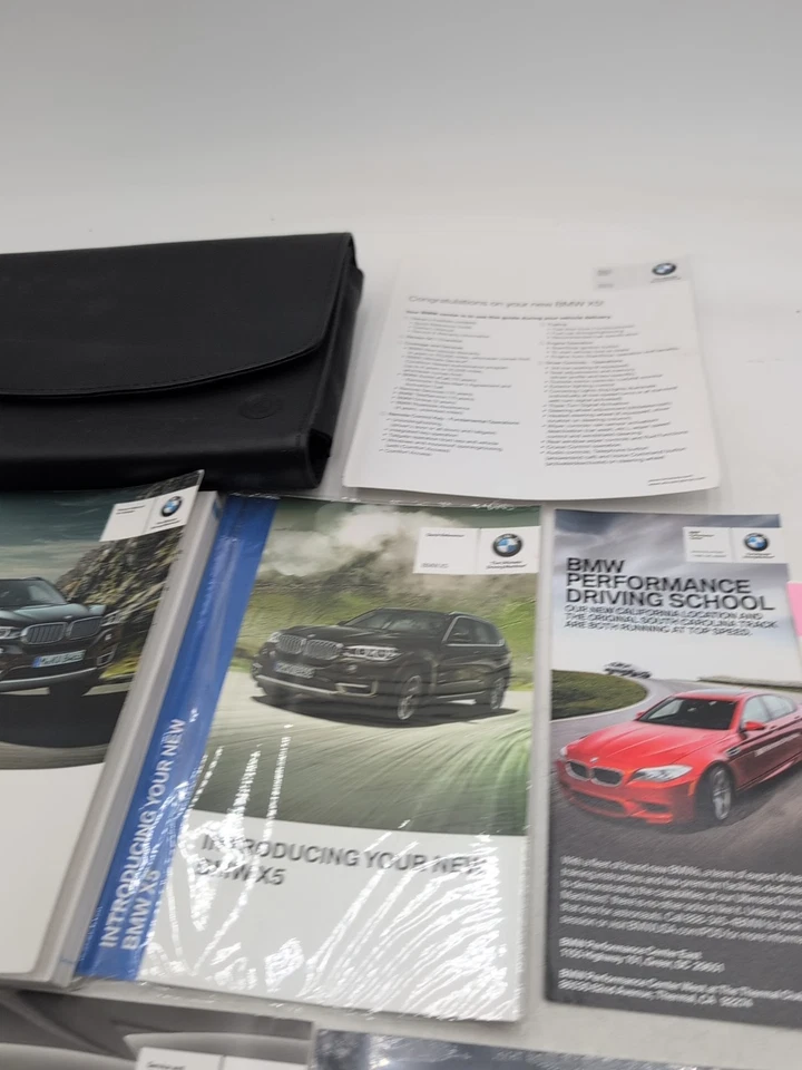 BMW X5 2016 manual del propietario con navegación OEM envío gratuito Foto 2 de 4