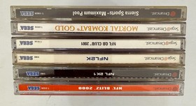 Dreamcast Games Lot - CIB, Complete - Mortal Kombat Gold, NFL Blitz 2000, NFL 2K