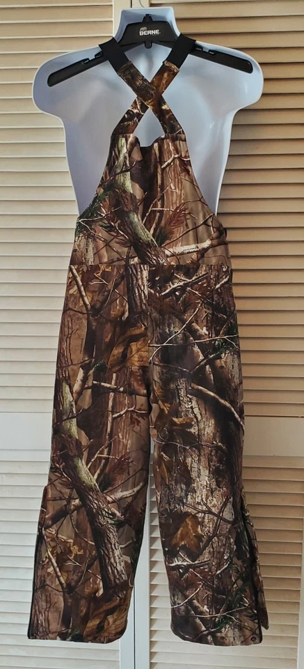 Brinkman Youth Realtree Camo Insulated Overalls Size 10/12 - Image 2 of 4
