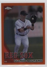 2010 Topps Chrome Orange Refractor Marco Scutaro #15 n1u
