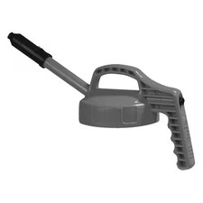 Oil Safe 100304 Stretch Spout Lid, W/0.5 In Outlet, Gray