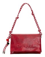 Desigual Half Logo Venecia 4.0 Crossbody Bag UmhäNgetasche Tasche Carmine