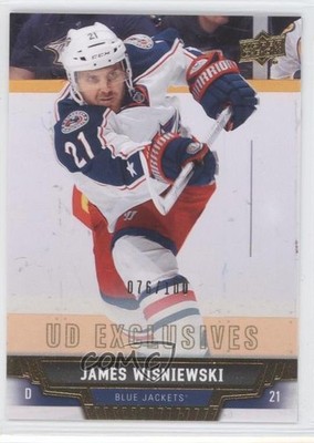 2013-14 Upper Deck UD Exclusives 76/100 James Wisniewski #95 0a1