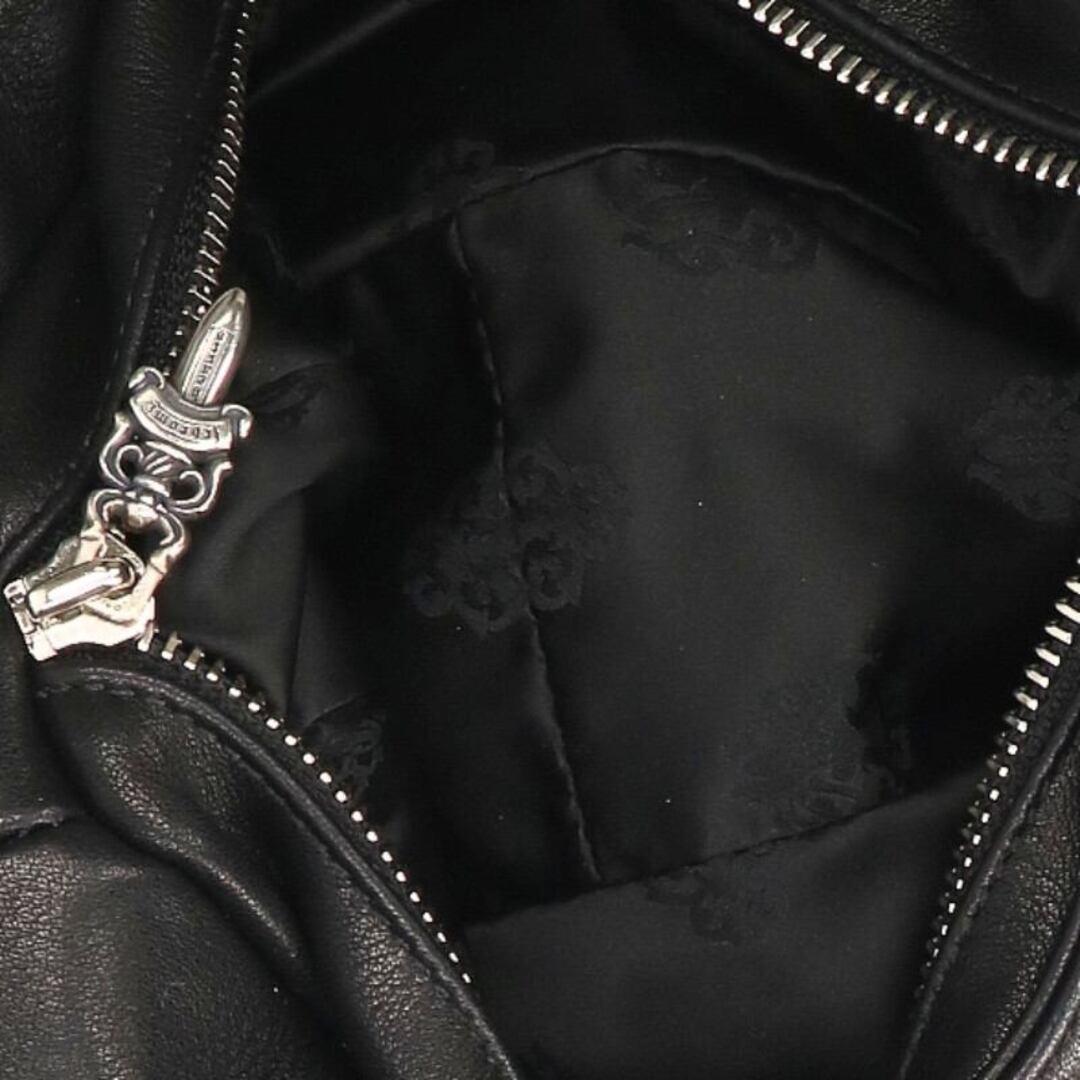 Chrome Hearts HOBO Scroll Label Leather Handbag Men's Used 969162af4eba51b5e425f thumbnail 4